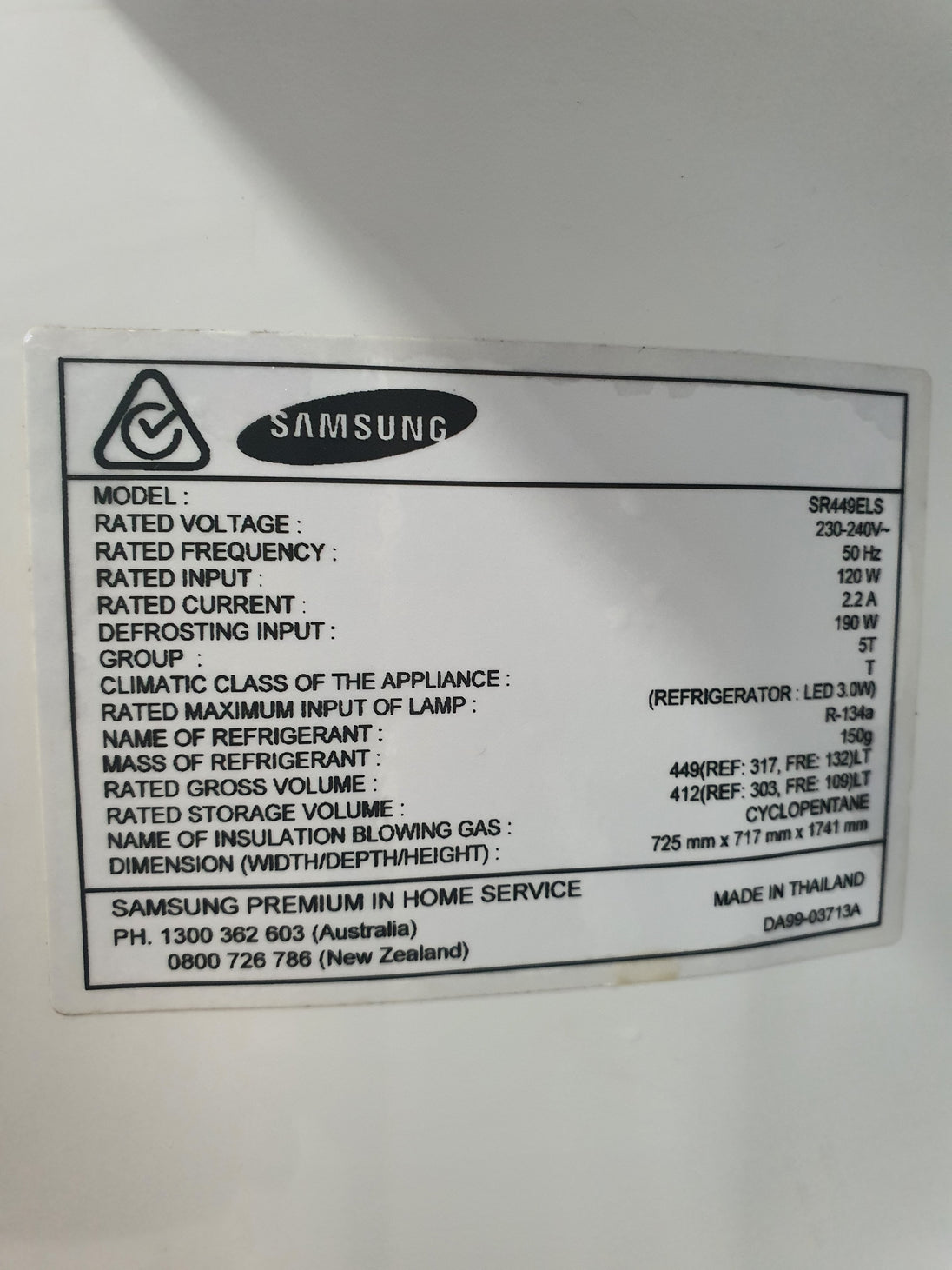 Samsung 449L Refrigerator Cheap World Online