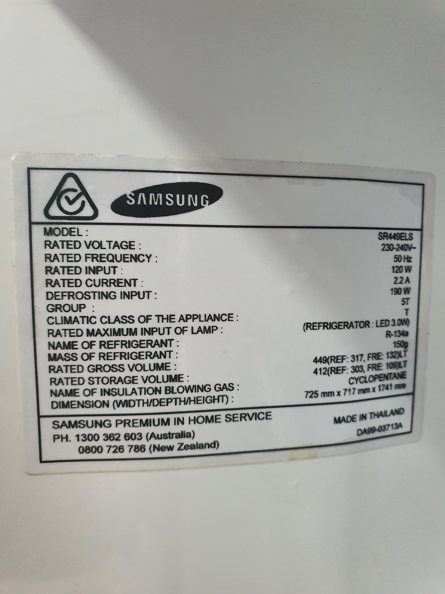 Samsung 449L Refrigerator Cheap World Online