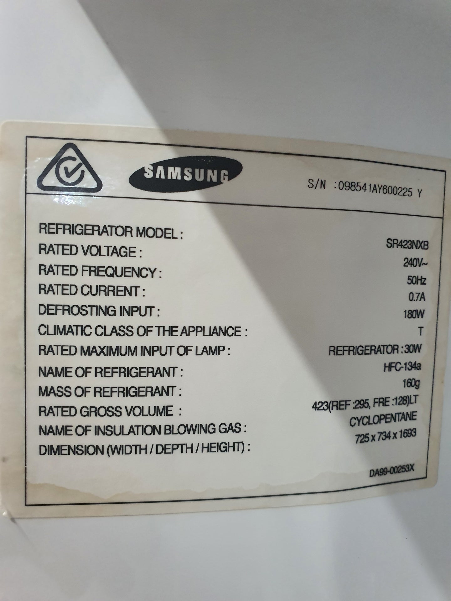 Samsung 423L Refrigerator Cheap World Online