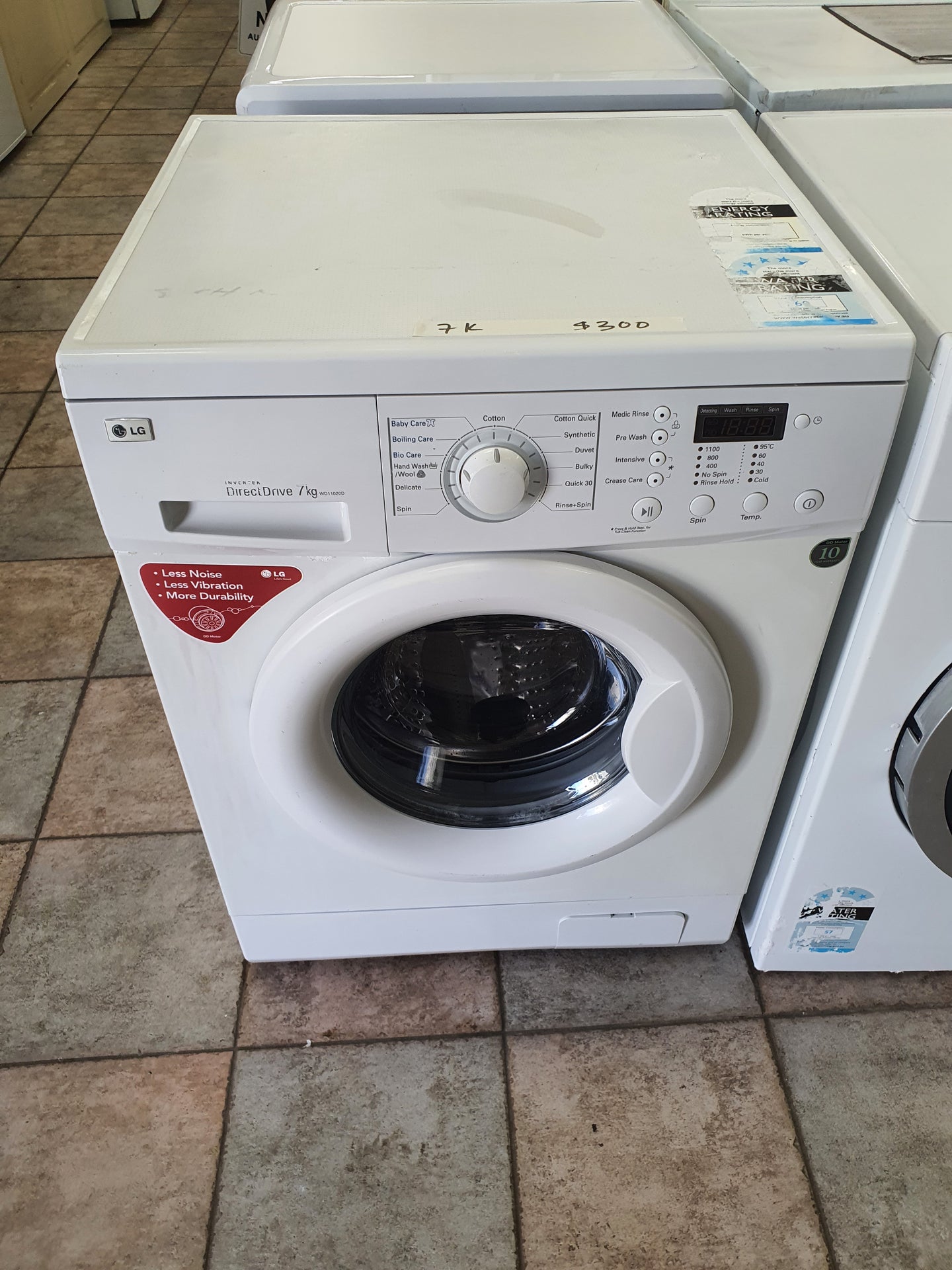 LG 7 kg front loader washing machine Cheap World Online