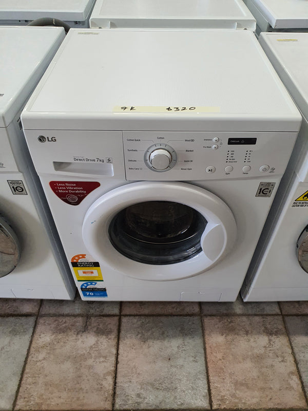 LG 7 kg front loader washing machine