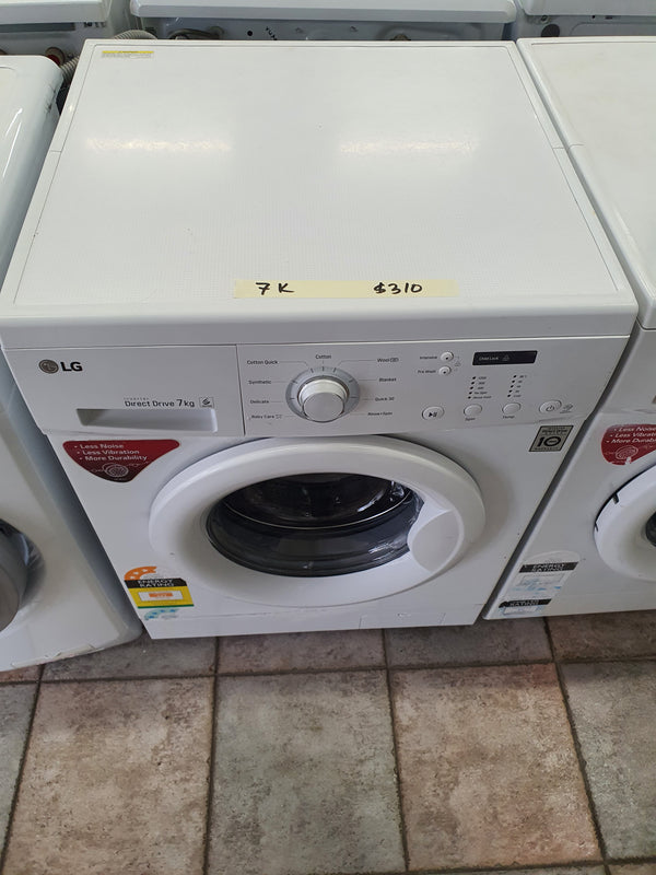 Lg 7kg front loader washing machine