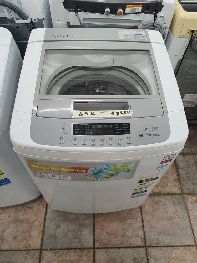 LG 6.5 kg toploader washing machine
