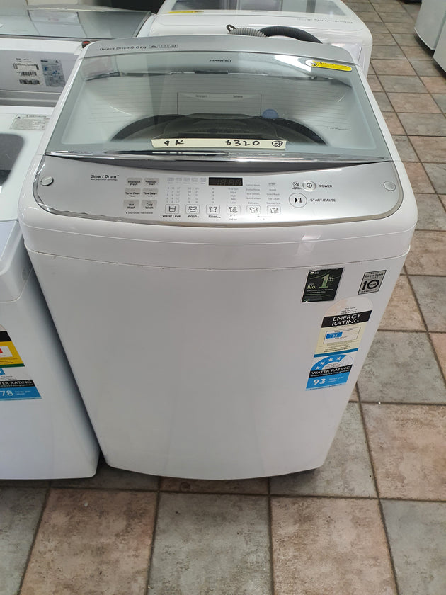 Lg 9kg toploader washing machine