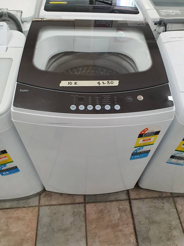 Esatto 10 kg toploader washing machine Cheap World Online