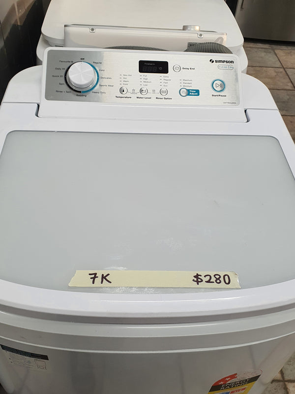 Simpson 7k Top loader washing machine Cheap World Online