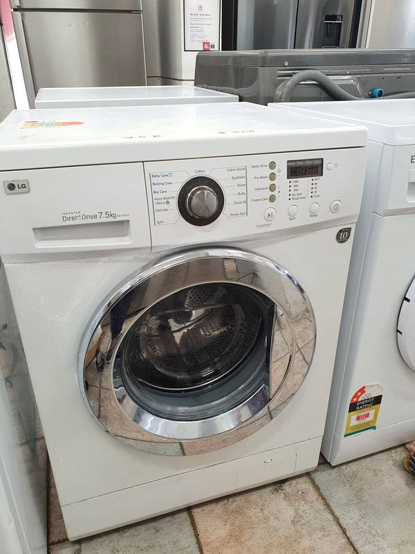 LG 7.5k front loader washing machine Cheap World Online