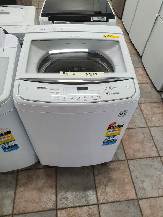 LG 7.5k Top loader washing machine Cheap World Online