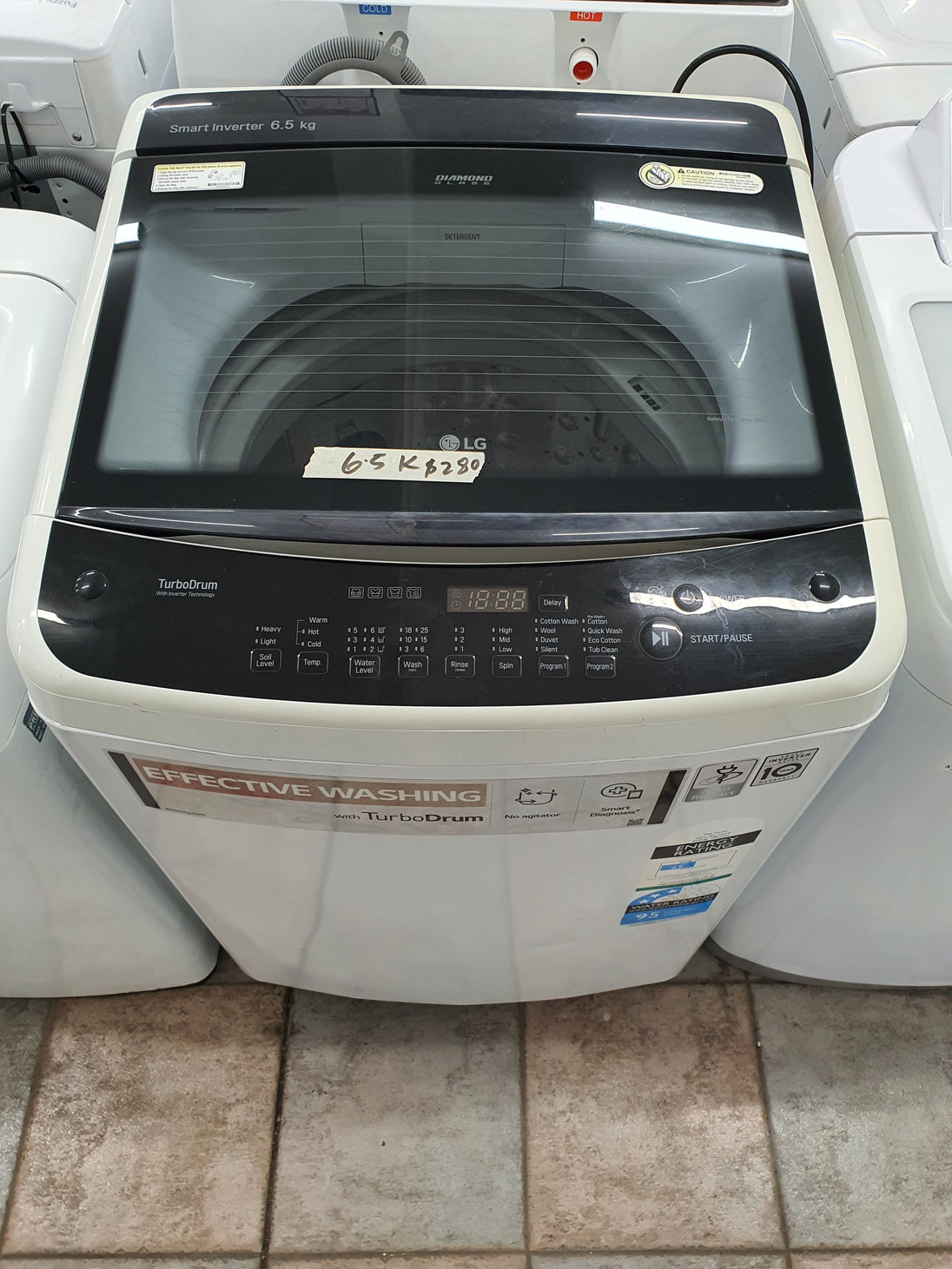 LG 6.5kg top loader washing machine Cheap World Online