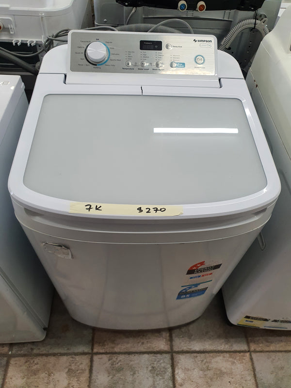 Simpson 7kg toploader washing machine Cheap World Online