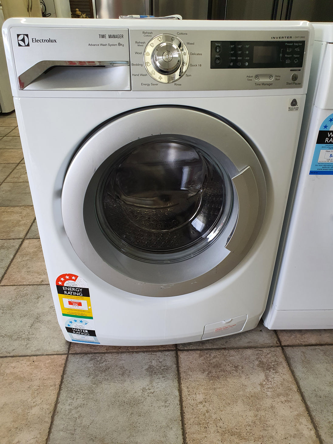 Electrolux 8k front loader washing machine Cheap World Online