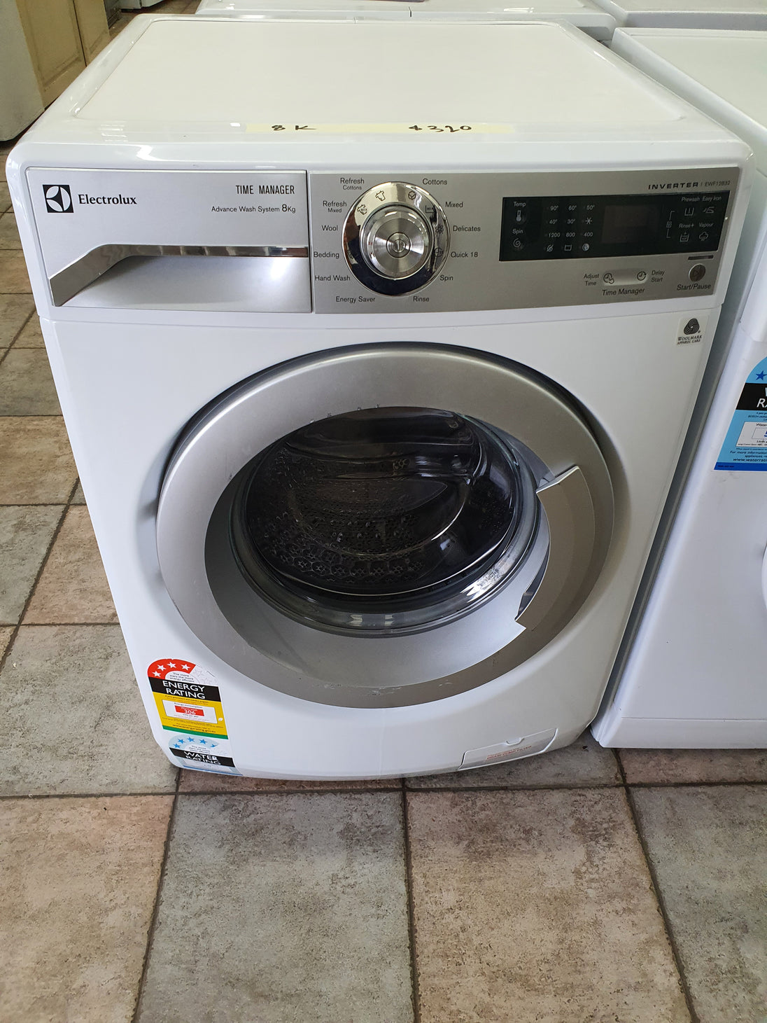 Electrolux 8k front loader washing machine Cheap World Online