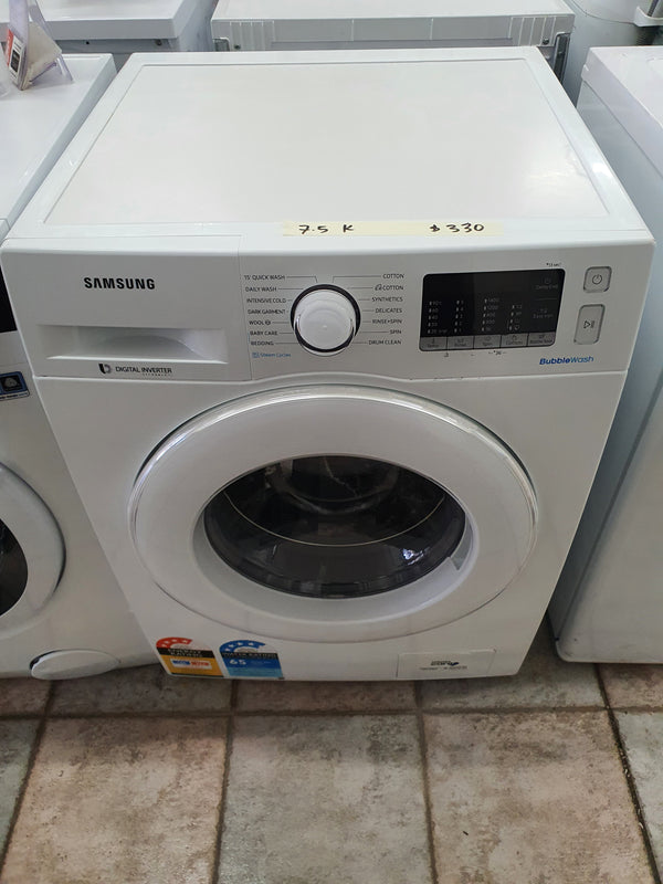Samsung 7.5 kg front loader washing machine Cheap World Online