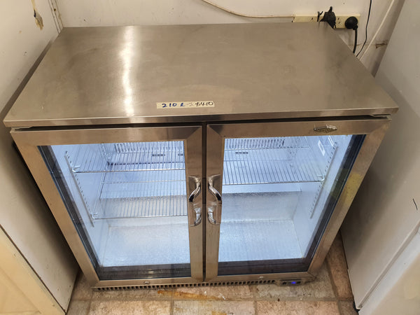 Beefeater Stainless steel 2 door 210 L fridge only Cheap World Online