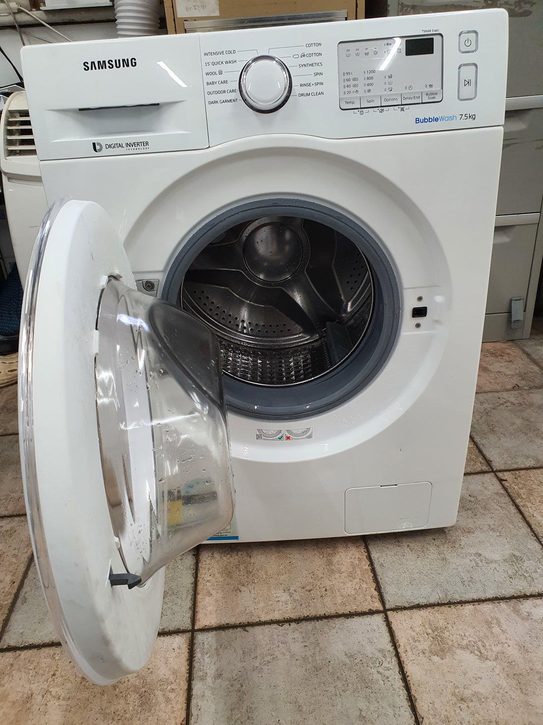 Samsung 7.5 kg front loader washing machine Cheap World Online