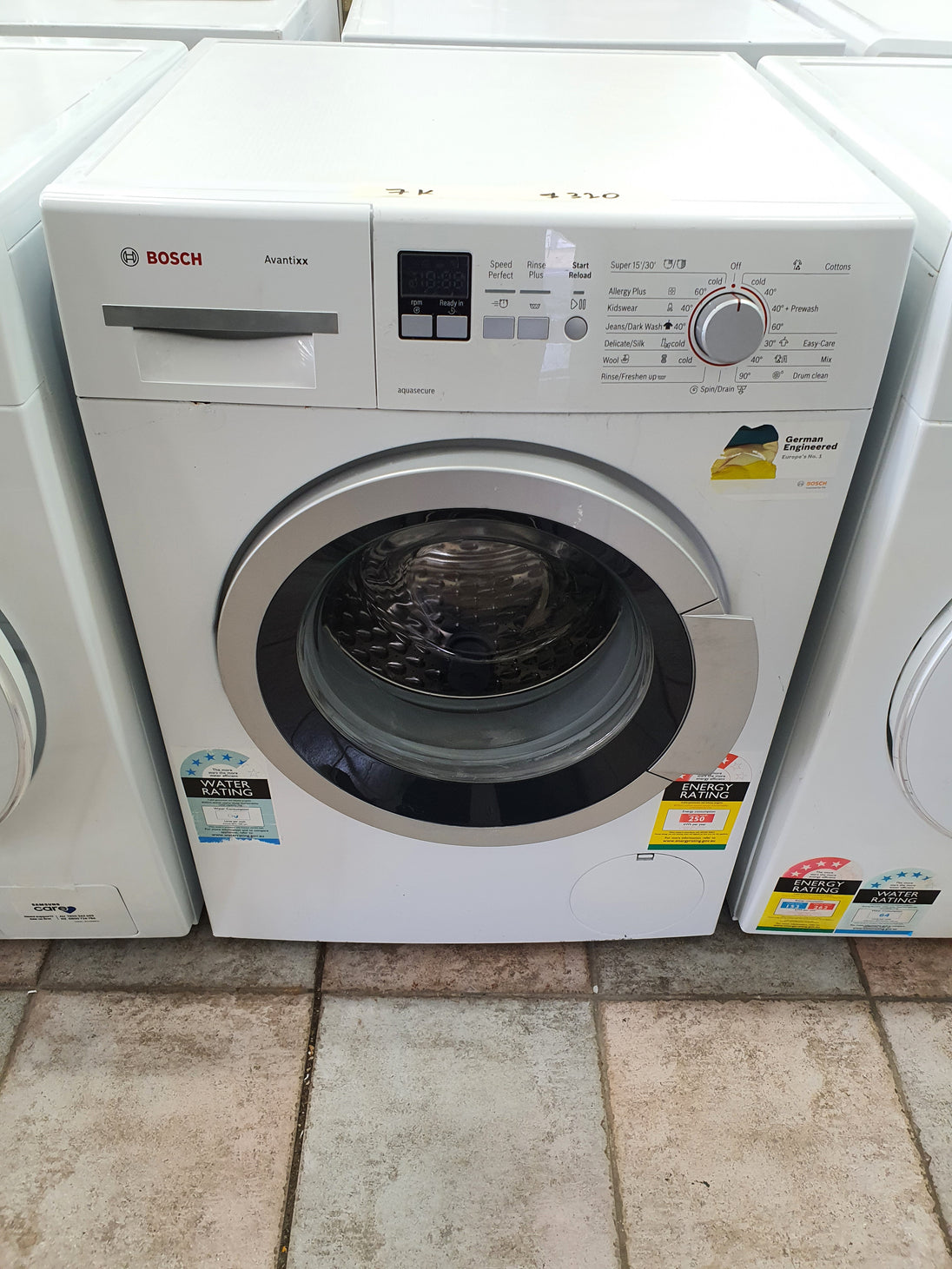 BOSCH 7k front loader washing machine Cheap World Online
