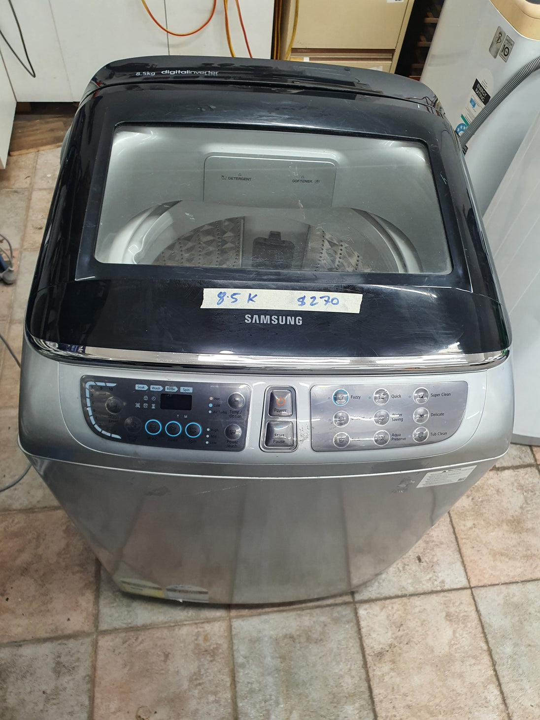 Samsung 8.5kg top loader washing machine Cheap World Online