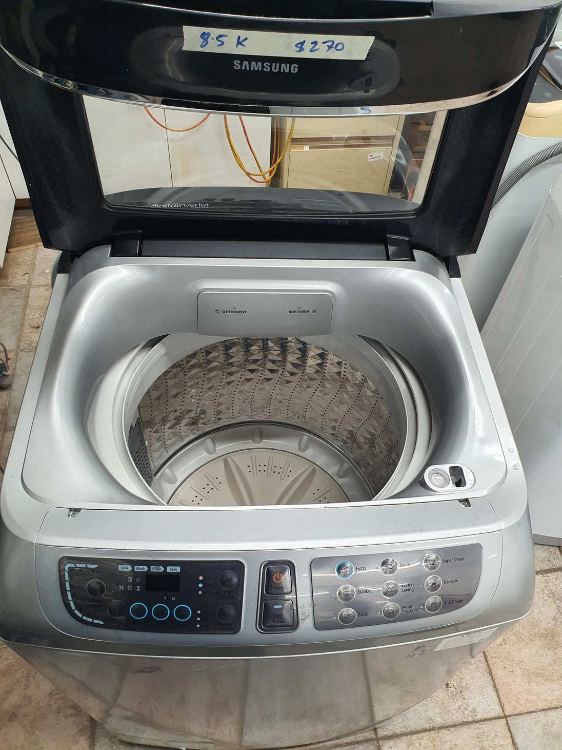 Samsung 8.5kg top loader washing machine Cheap World Online