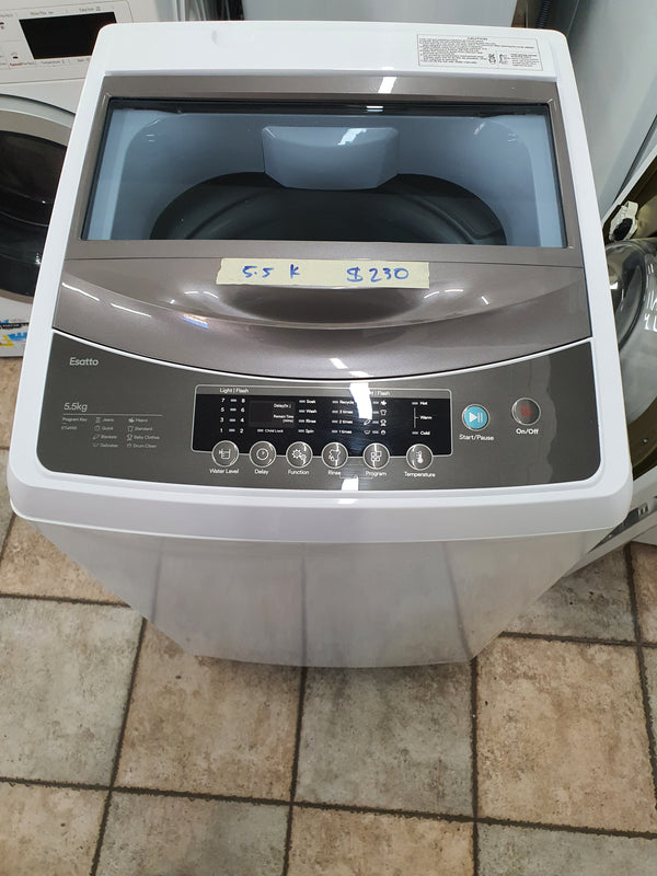 Esatto 5.5k kg top loader washing machine Cheap World Online