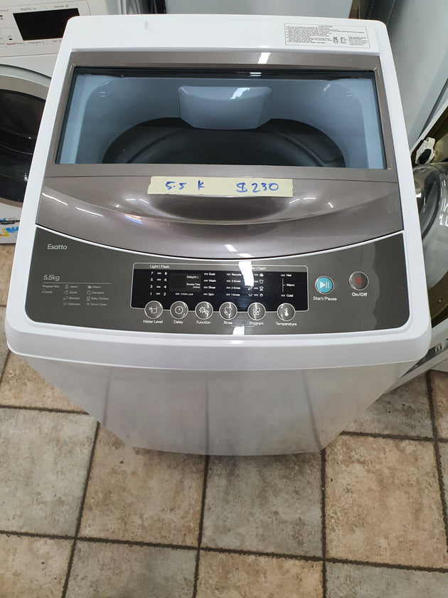 Esatto 5.5k kg top loader washing machine Cheap World Online
