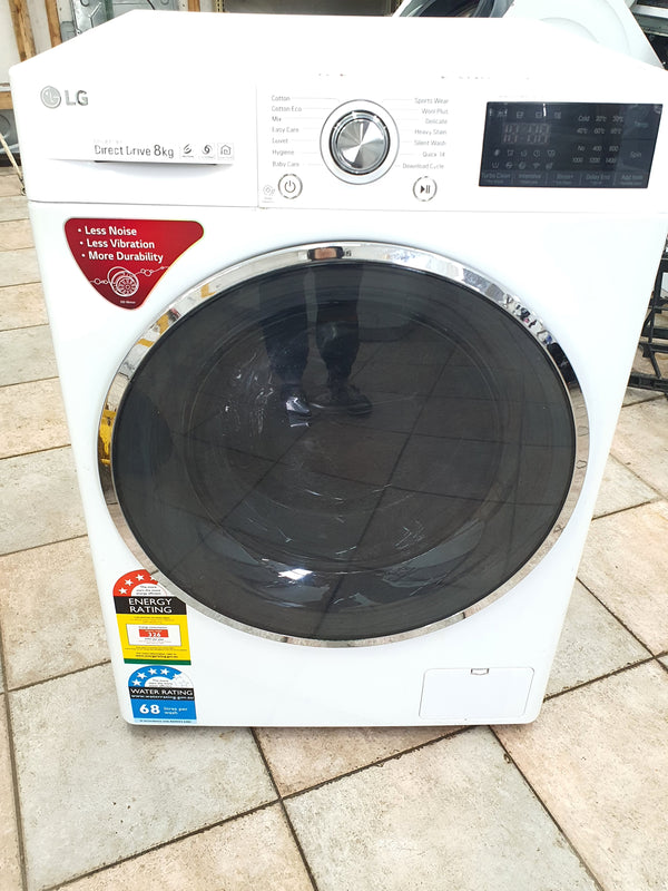LG 8k front loader washing machine Cheap World Online