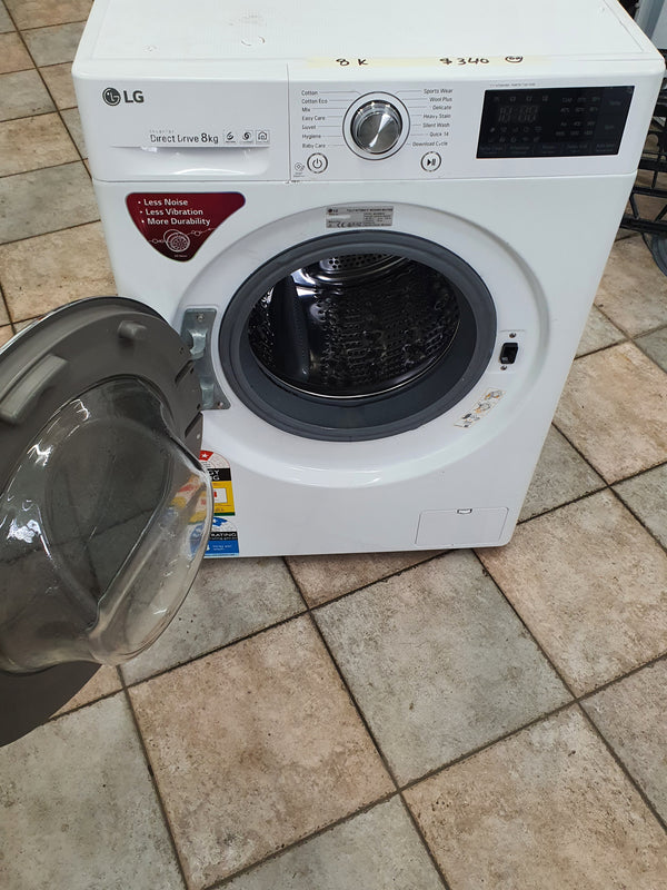 LG 8k front loader washing machine Cheap World Online