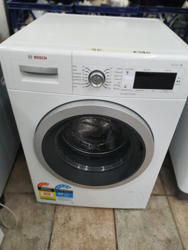 Bosch 8k front loader washing machine Cheap World Online
