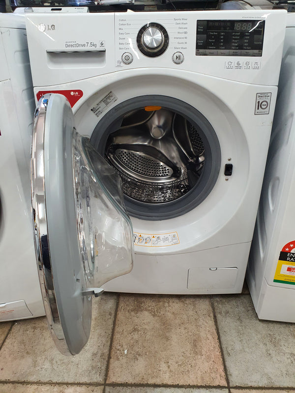 Lg 7.5 kg front loader washing machine Cheap World Online
