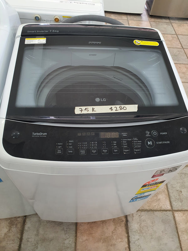 LG 7.5k Top loader washing machine Cheap World Online