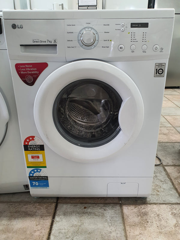 Lg 7kg front loader washing machine Cheap World Online