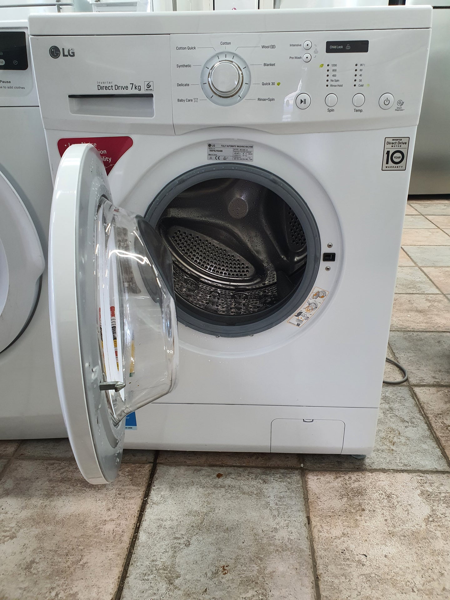 Lg 7kg front loader washing machine Cheap World Online