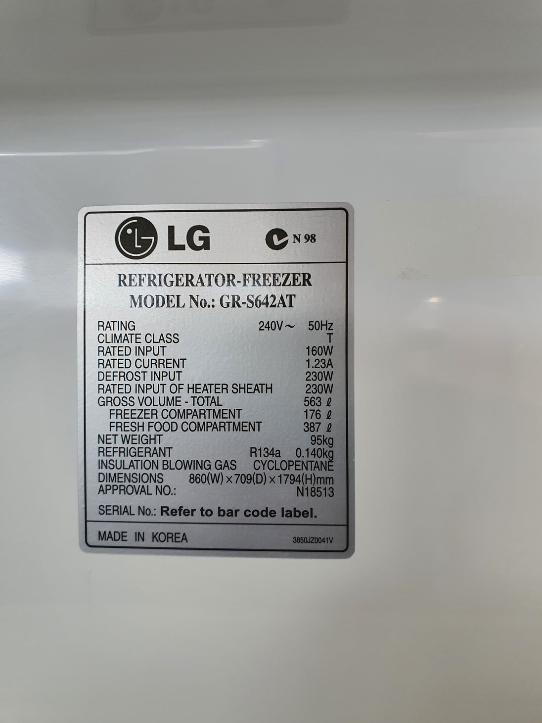 LG 563L Refrigerator Cheap World Online