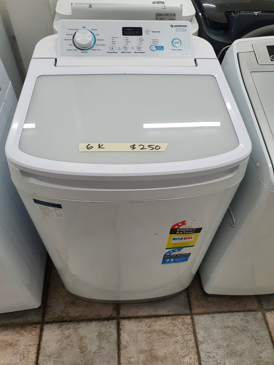 Simpson 6kg toploader washing machine Cheap World Online