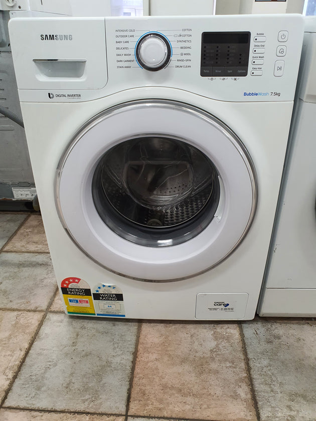 Samsung 7.5k front loader washing machine Cheap World Online
