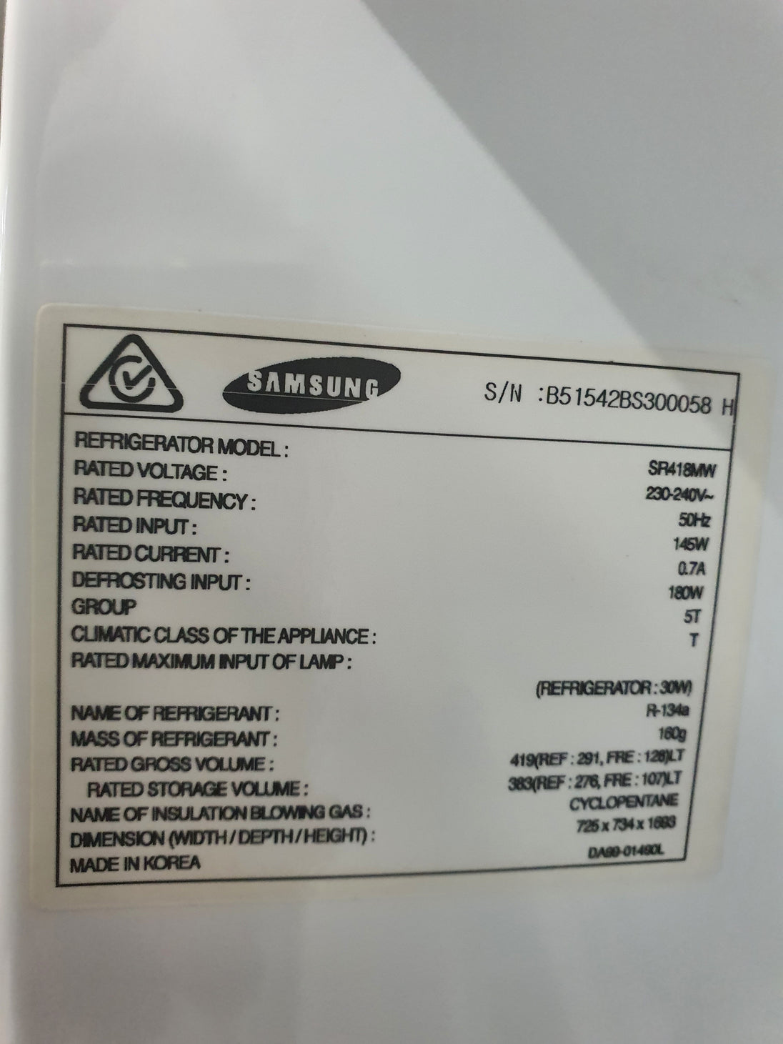 Samsung 419l Refrigerator Cheap World Online