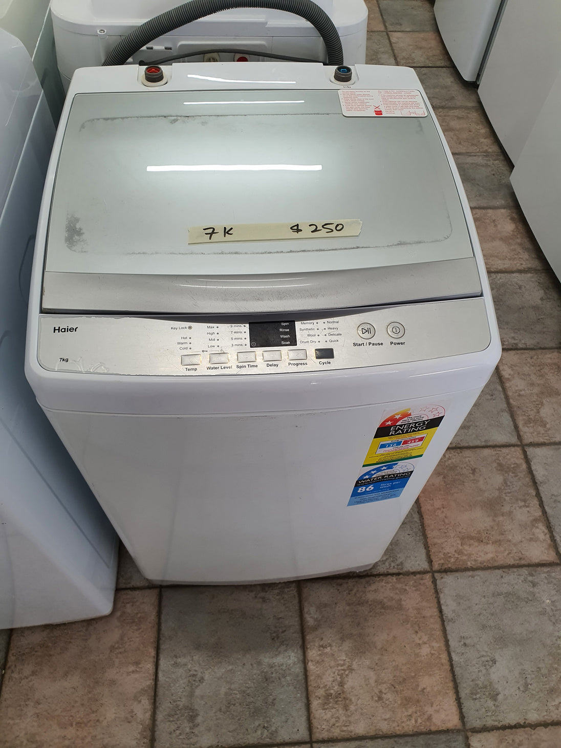 Haier 7kg toploader washing machine Cheap World Online