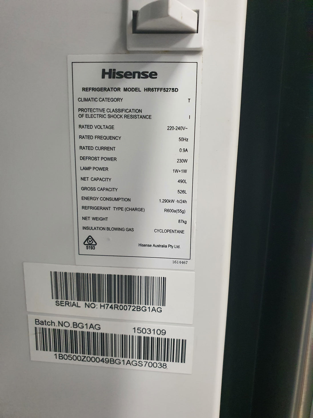 Westinghouse 526L Refrigerator Cheap World Online
