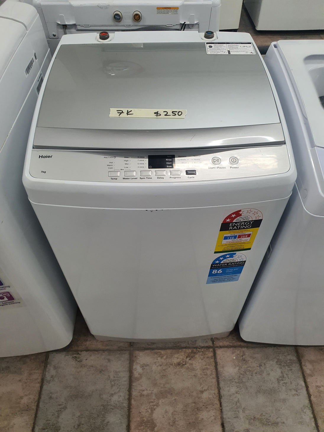 Haier 7k Top loader washing machine Cheap World Online
