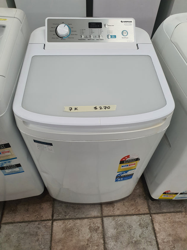Simpson 7kg toploader washing machine Cheap World Online
