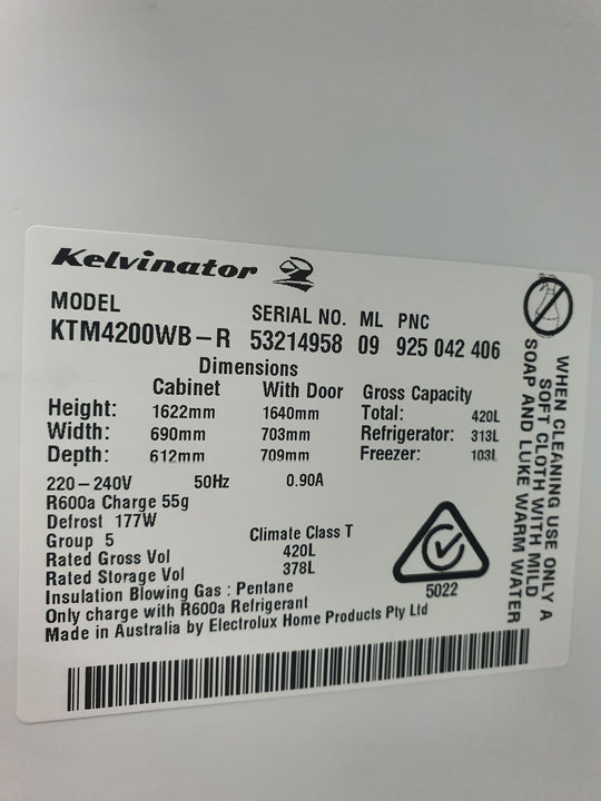 Kelvinator 420L Refrigerator Cheap World Online
