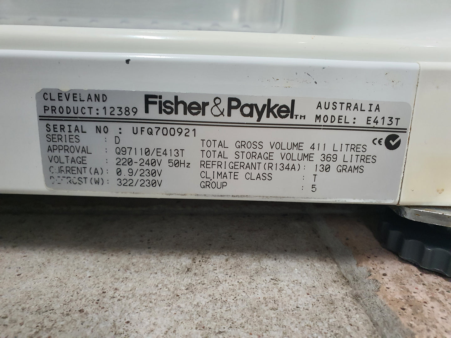 Fisher&Paykel 411L refrigerator Cheap World Online