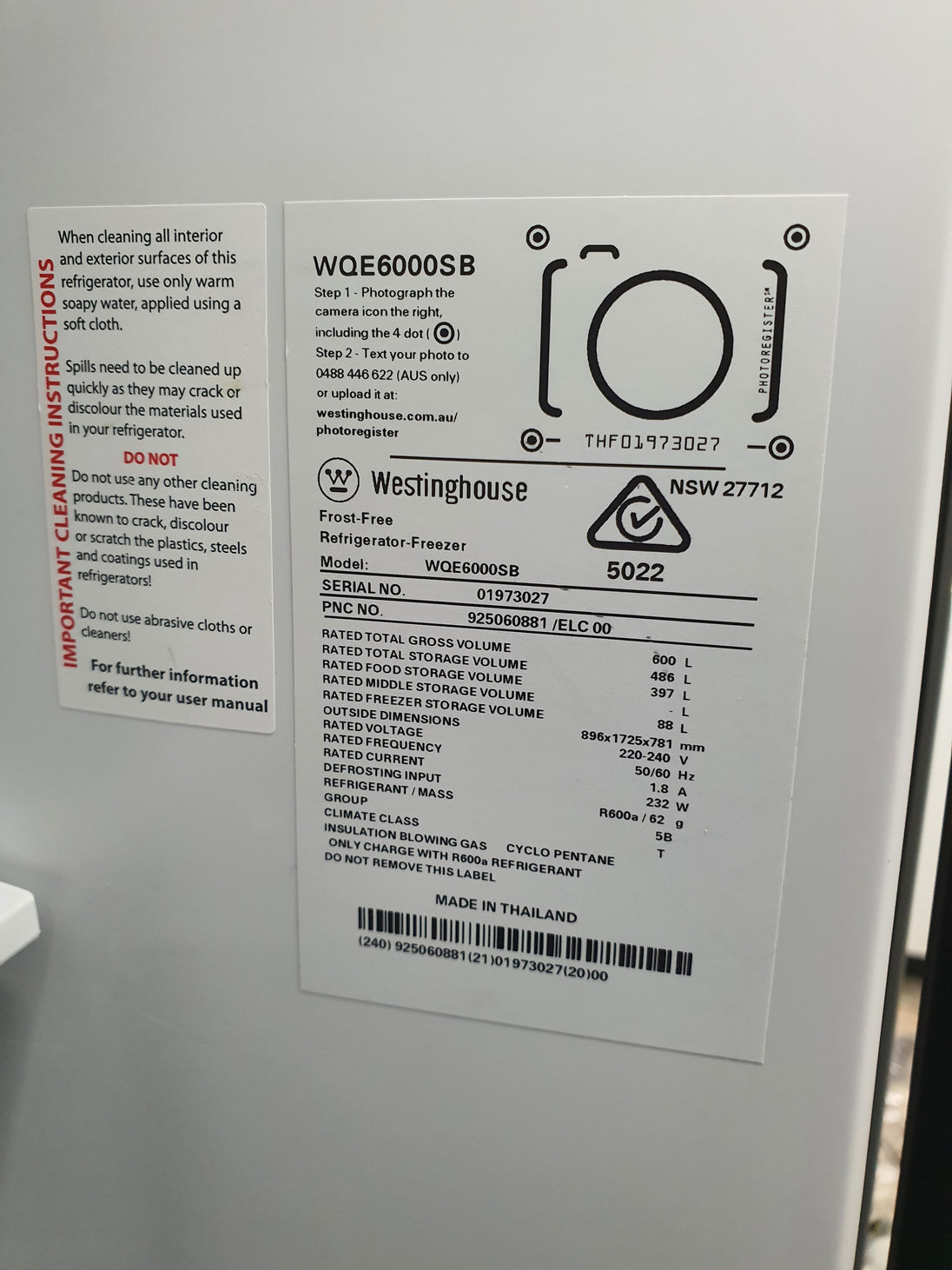 Westinghouse 600l Refrigerator Cheap World Online