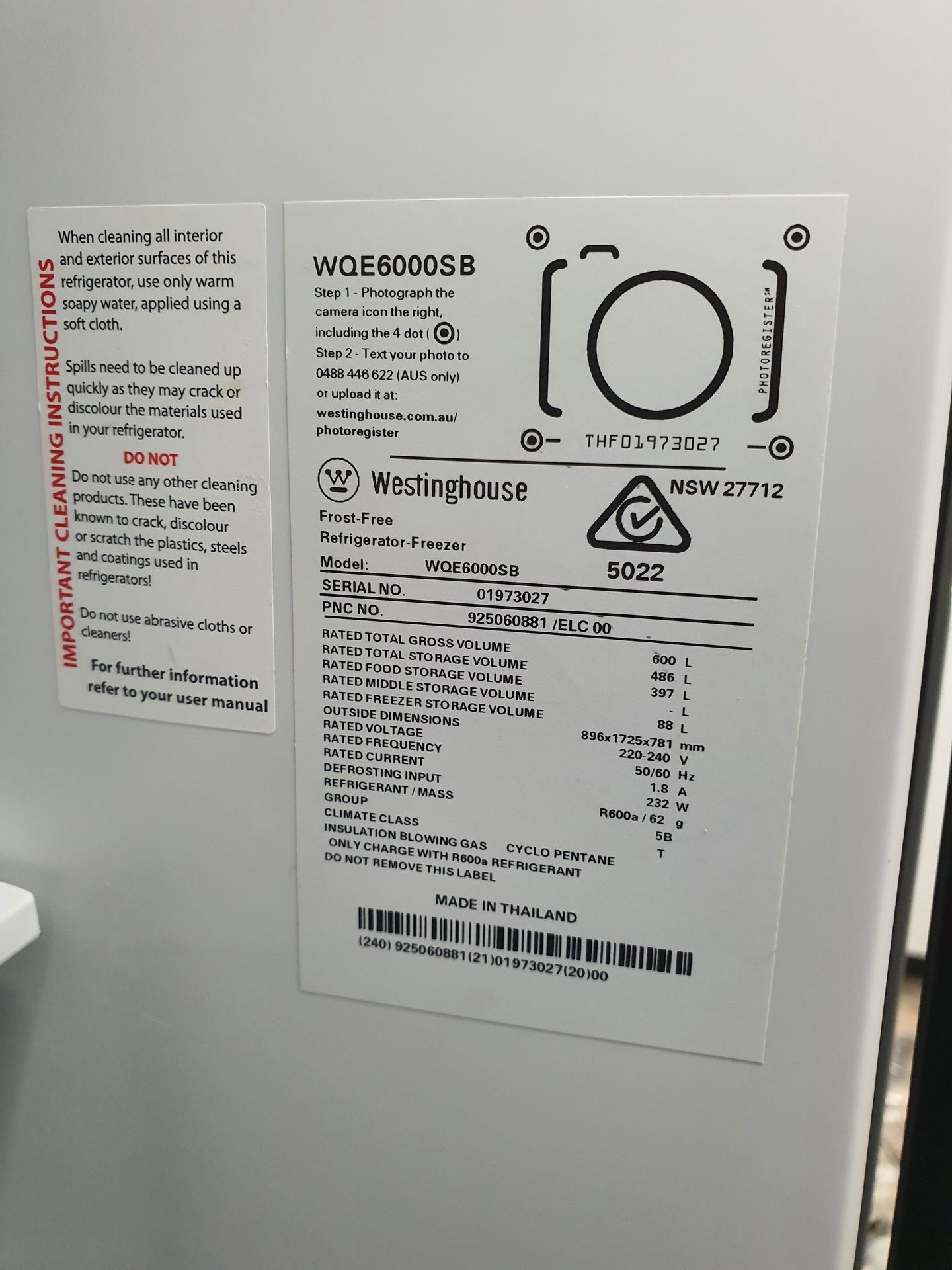 Westinghouse 600l Refrigerator Cheap World Online