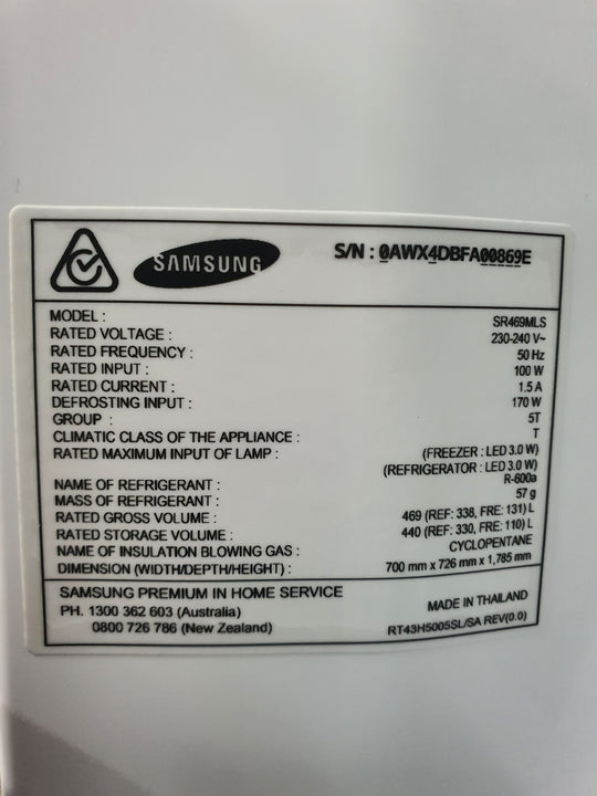 Samsung 469 L Refrigerator Cheap World Online