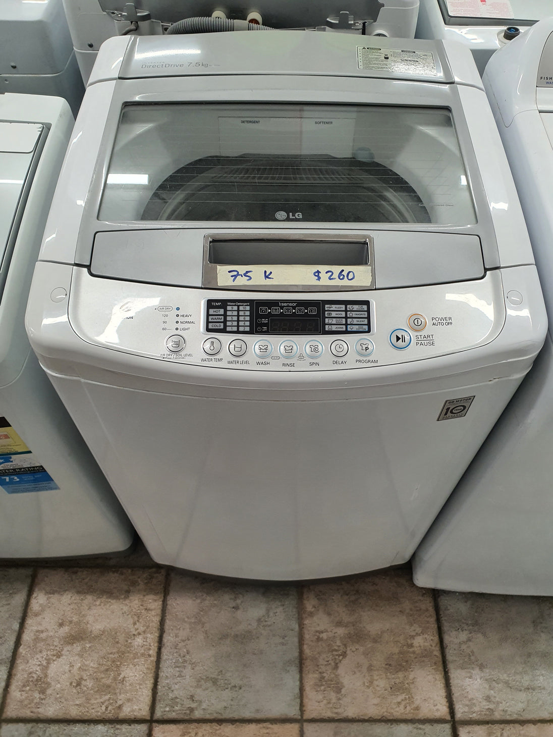 LG 7.5 kg top loader washing machine Cheap World Online
