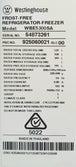 Westinghouse 529L fridge Cheap World Online