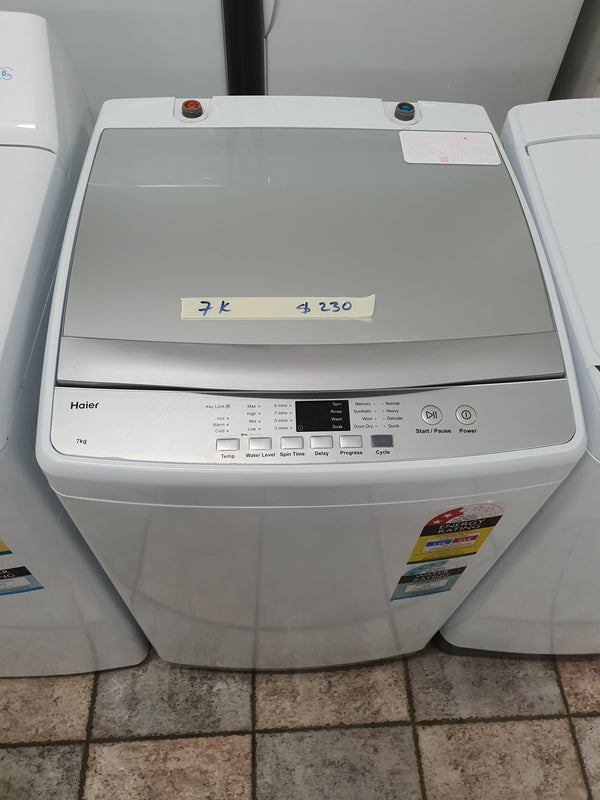 Haier 7kg toploader washing machine Cheap World Online