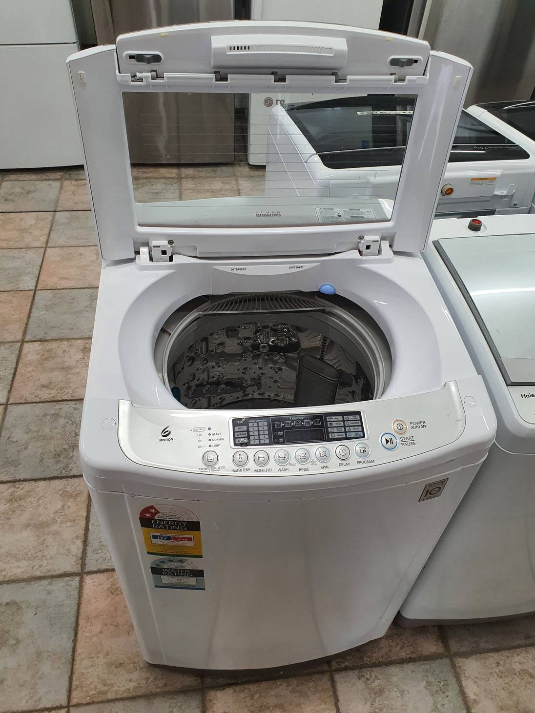 LG 7.5kg toploader washing machine Cheap World Online