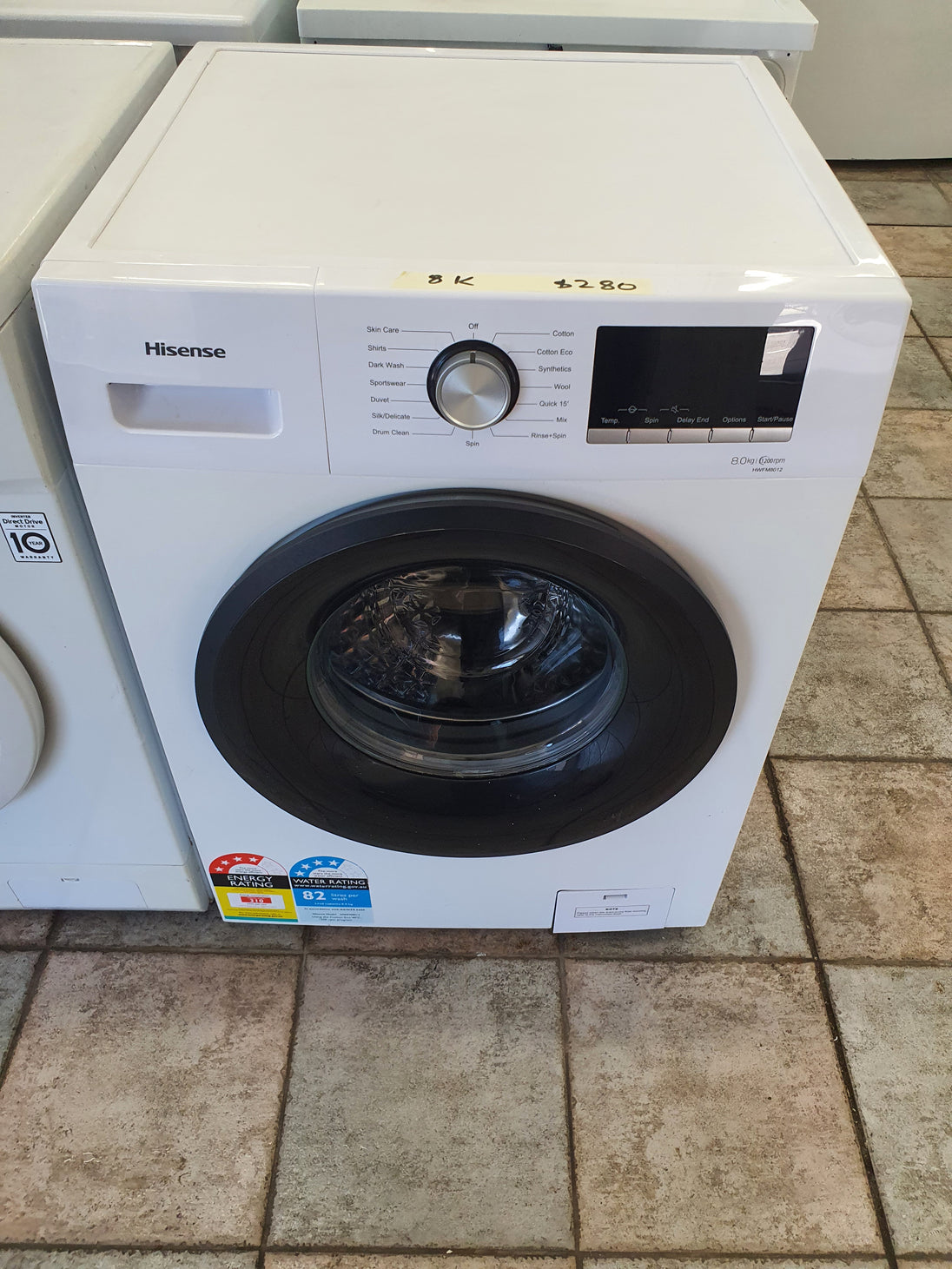 Hisense 8kg front loader washing machine Cheap World Online