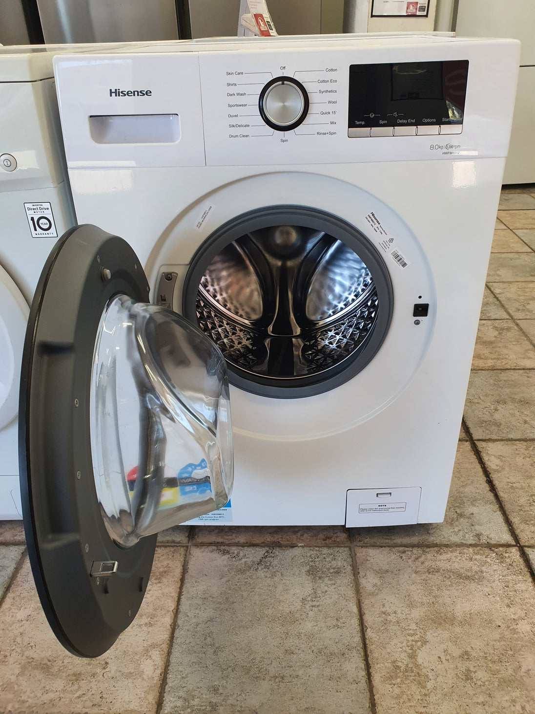 Hisense 8kg front loader washing machine Cheap World Online